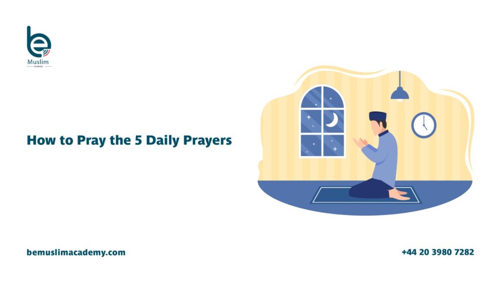 How to Pray the 5 Daily Prayers – Muslim Man Praying Fajr