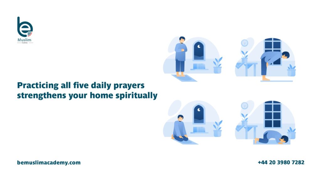  How to Pray the 5 Daily Prayers – Muslim family performing Salah