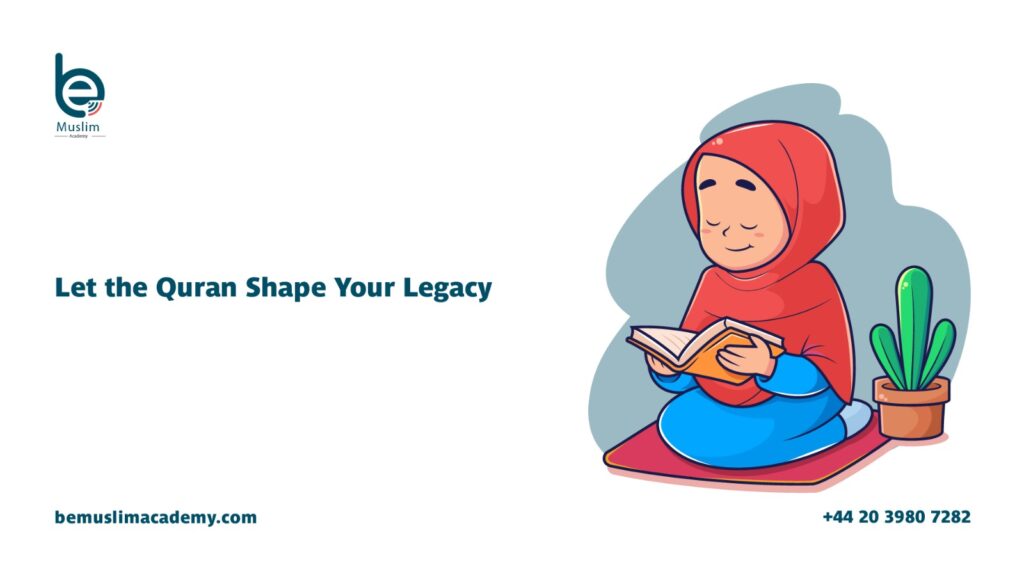 A father and son connecting over Quran Recitation Online, symbolizing the long-term impact of spiritual learning on family legacy.
